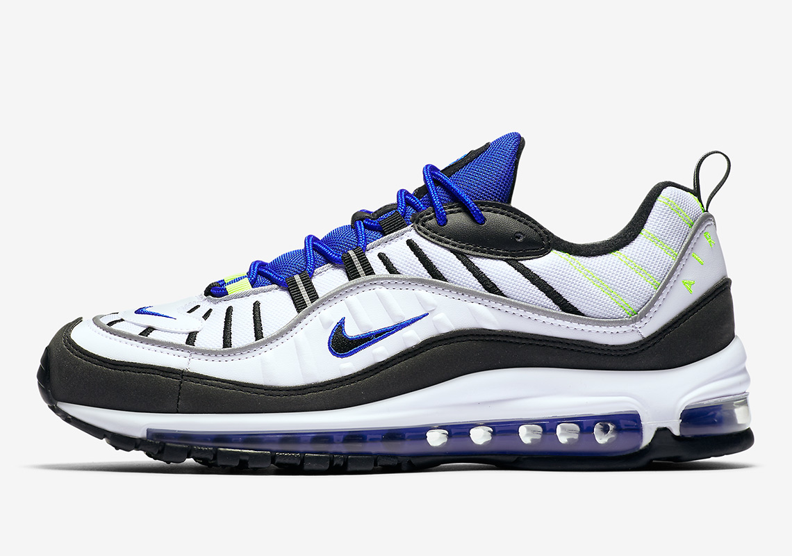 Nike Air Max 98 Racer Blue Volt Release Info 2