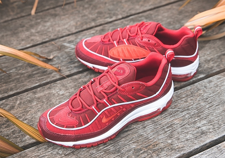 Nike Air Max 98 "Team Red" Is Dropping Soon