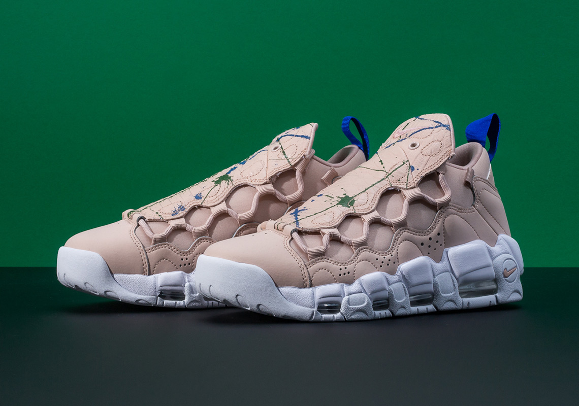 Nike Air More Money Snake Green Splatter 3