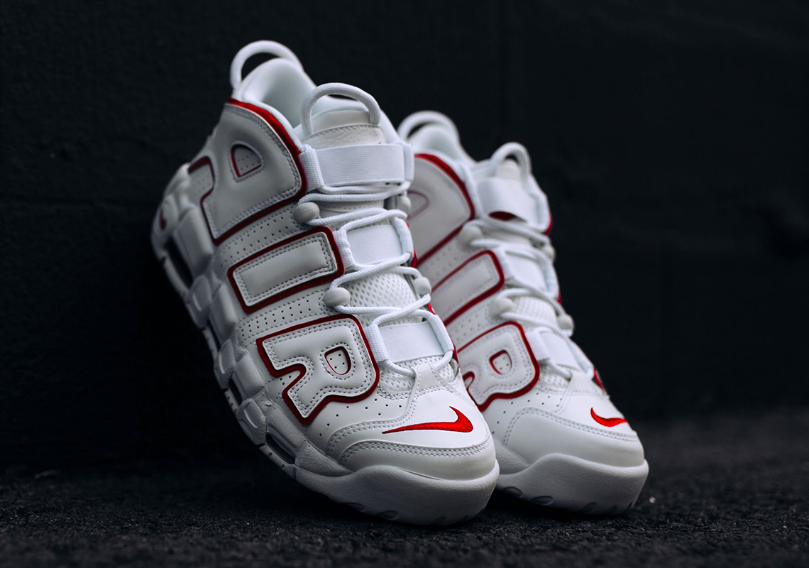 Nike Air More Uptempo White Red 921948 102 3