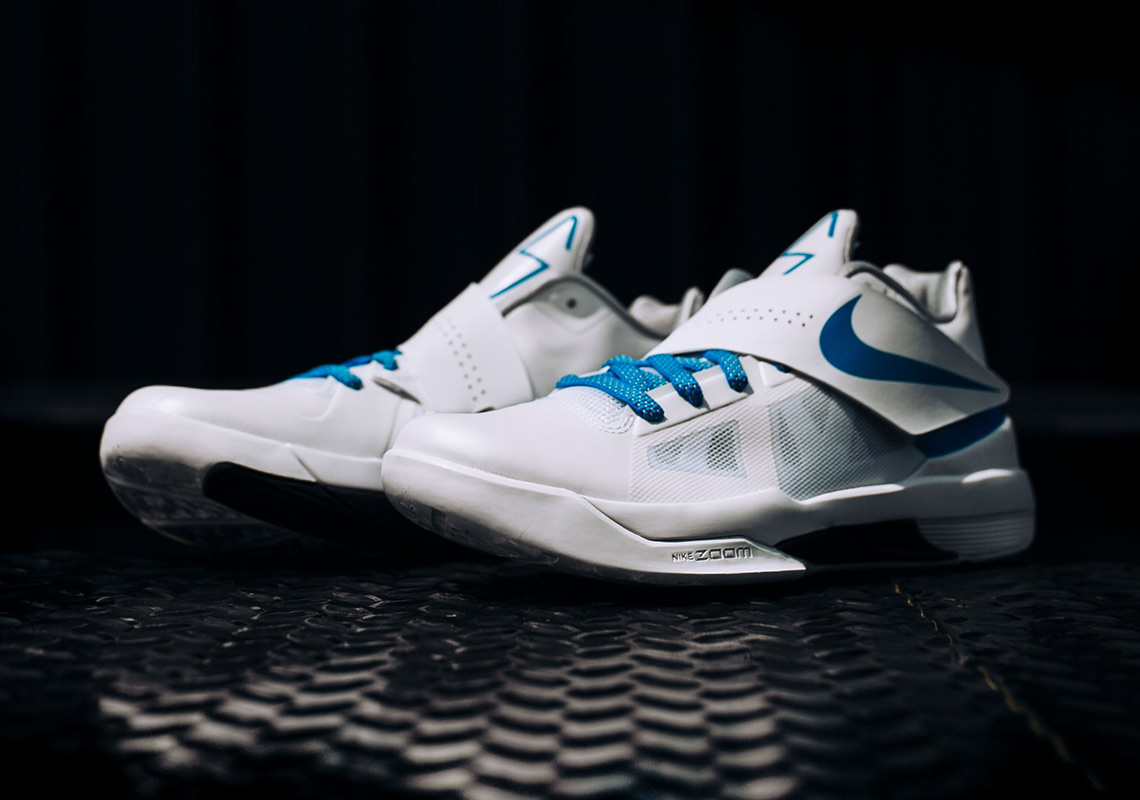 Nike Kd 4 White Blue Art Of A Champion 2