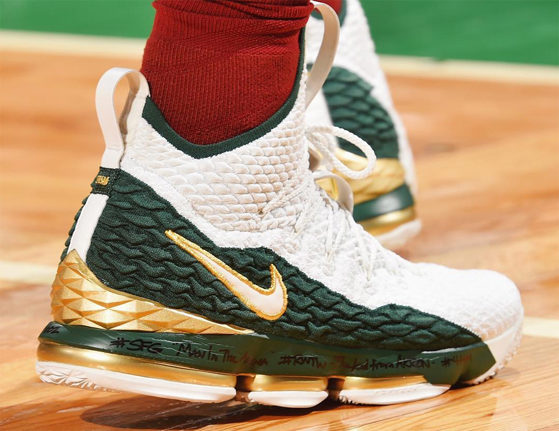 LeBron James Debuts Nike LeBron 15 Inspired By His First SVSM PE