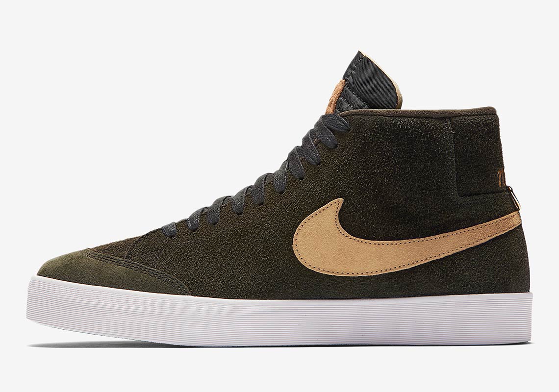 Nike Sb Blazer Mid Toe Cap Ah6158 369 1