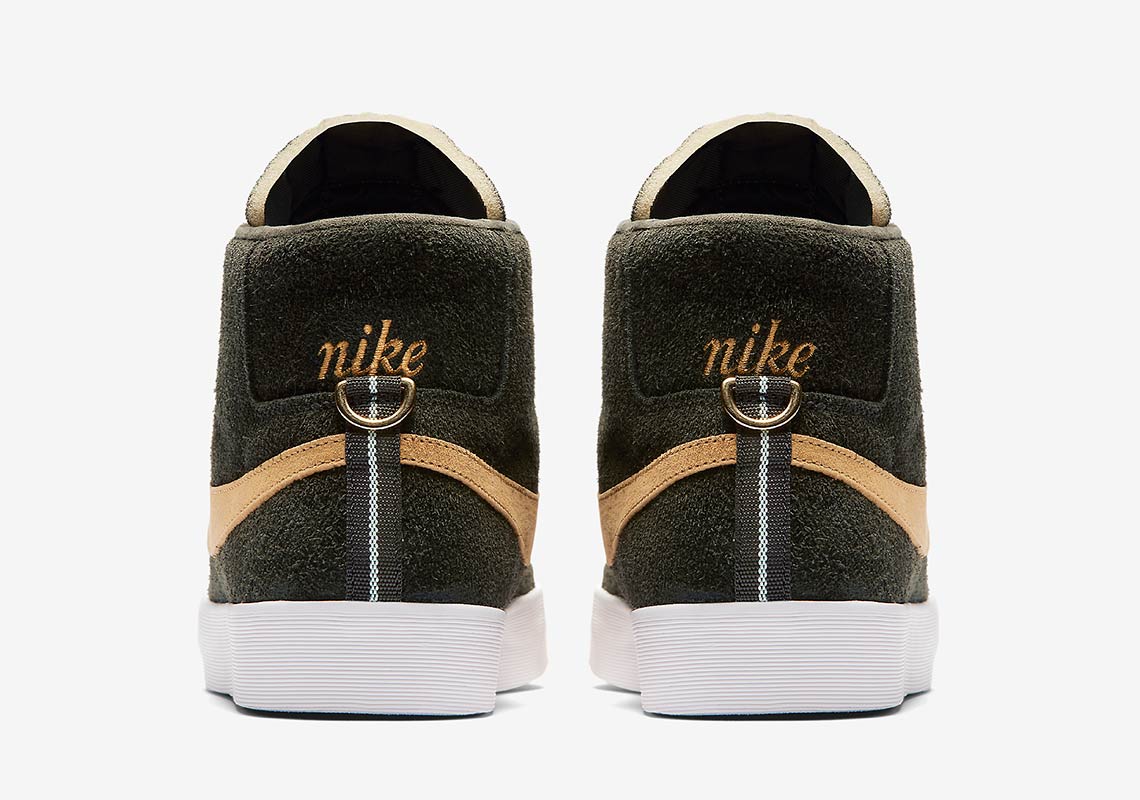 Nike Sb Blazer Mid Toe Cap Ah6158 369 5