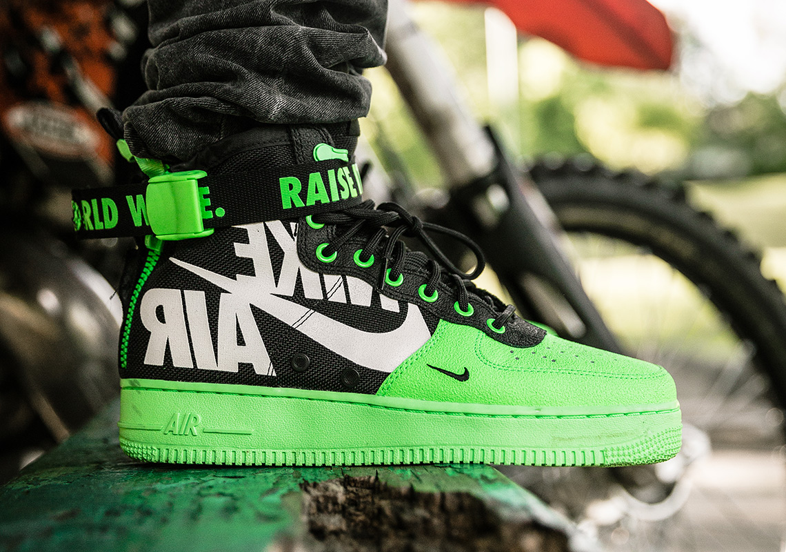 These Nike SF-AF1 Mids For The 12 'o Clock Boys Are Inspired By Dirt-Bike Manufacturers