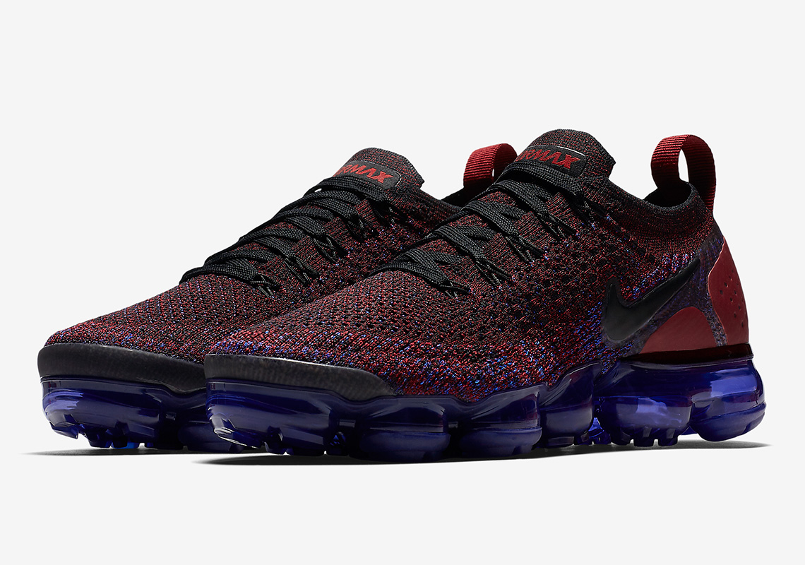 The Next Nike Vapormax Flyknit 2.0 Pairs Team Red And Game Royal