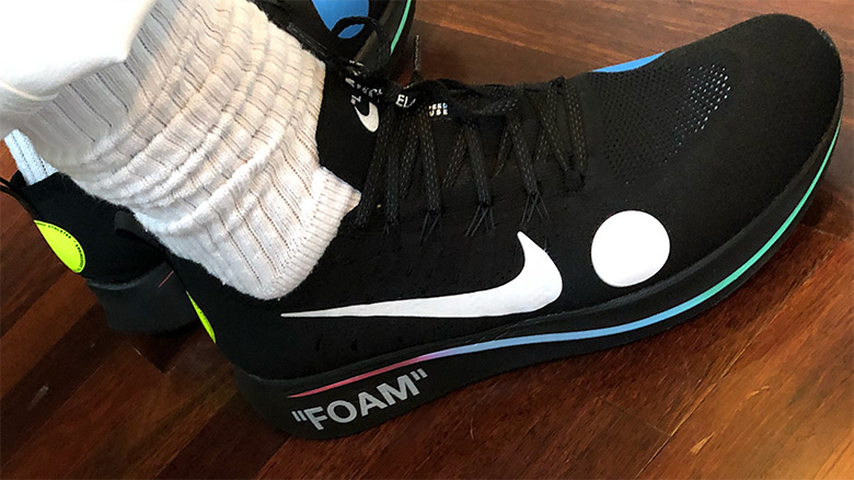 Off White Nike Zoom Fly Mercurial Flyknit Black 3