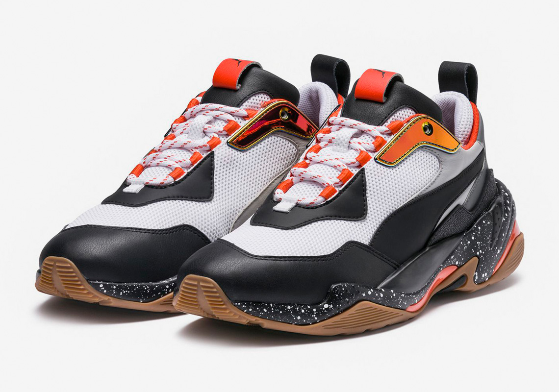 Puma Thunder Electric Black Orange 367996 01 1