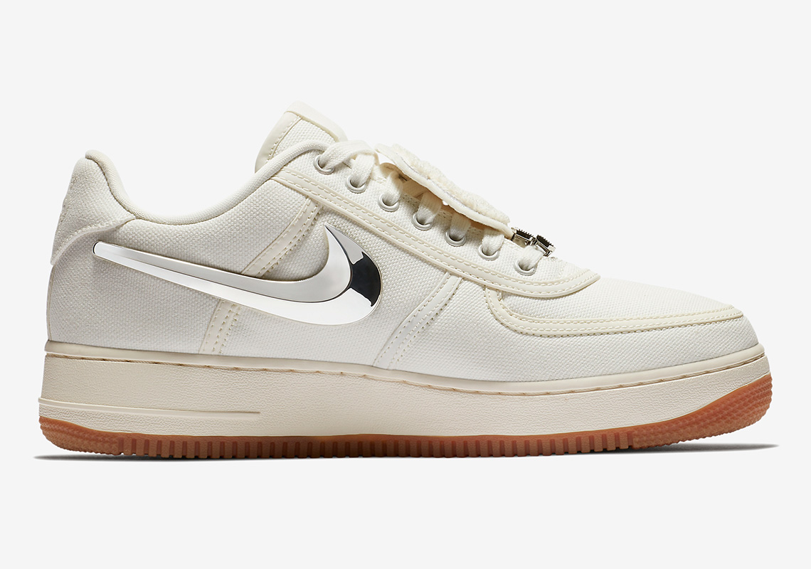 Travis Scott Nike Air Force 1 Sail Aq4211 101 3