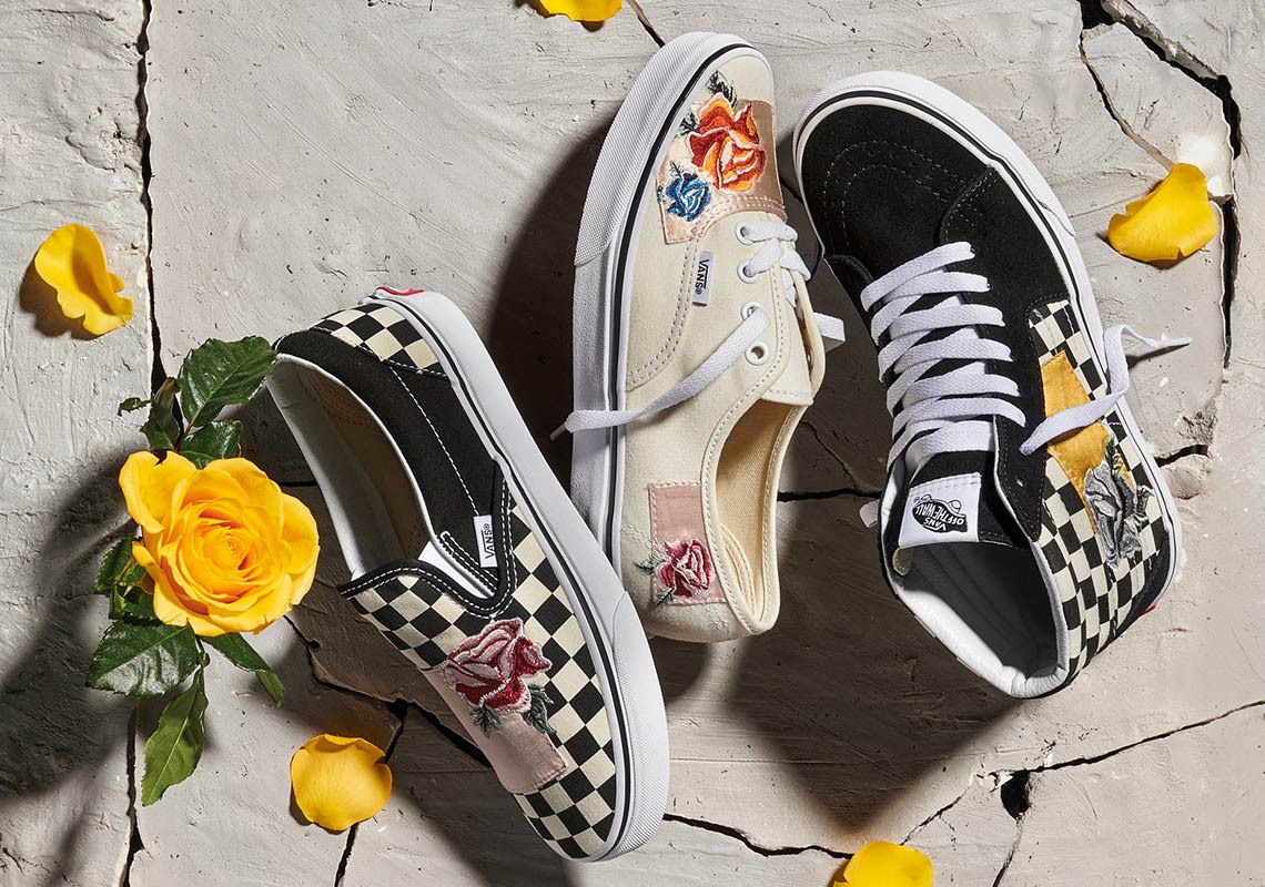 The Vans Satin Patchwork Pack Releases In June