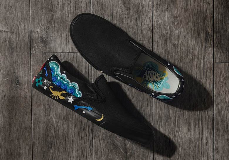 Vans Slip On Desert Embellish Black 2