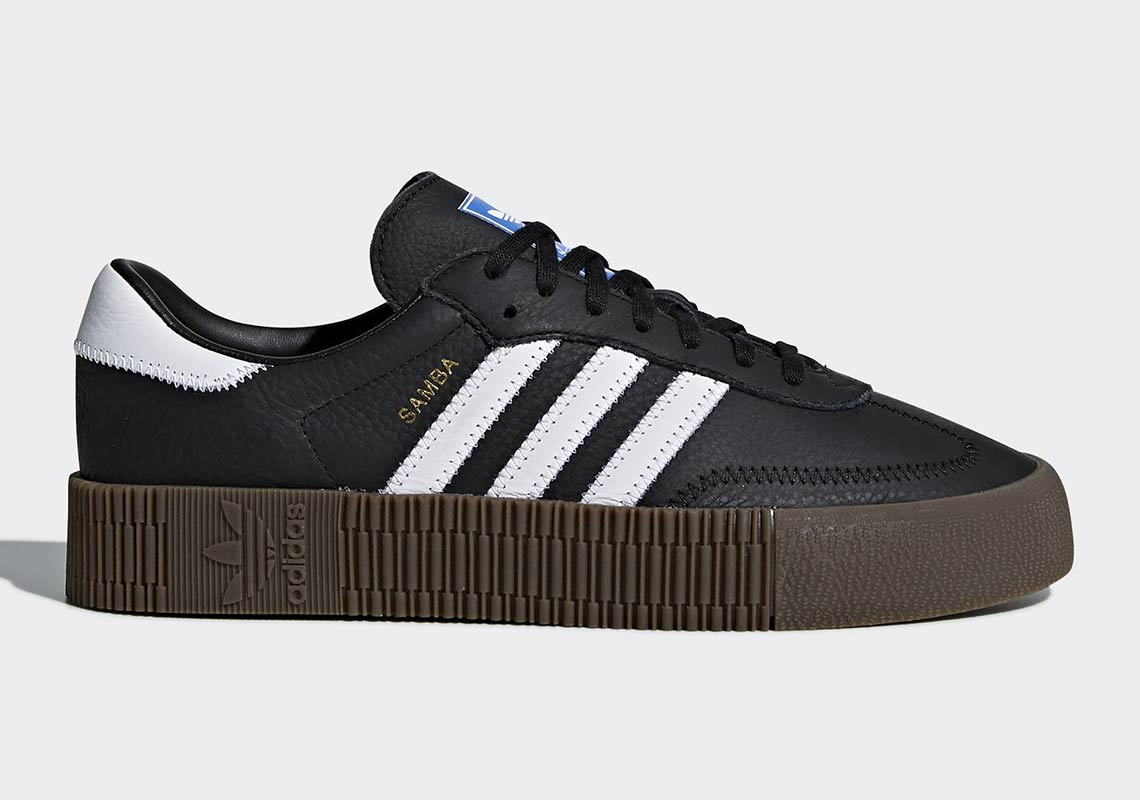 Adidas Originals Samba Rose Black White B28156 1