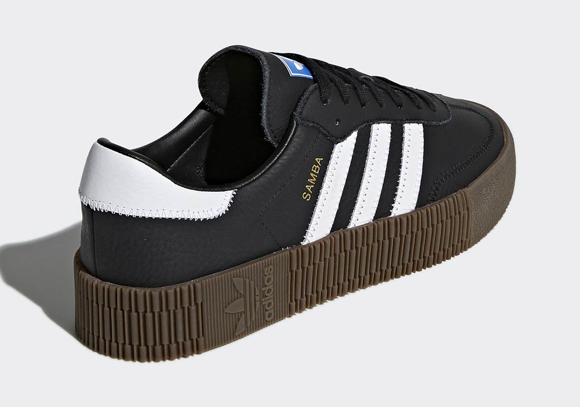 Adidas Originals Samba Rose Black White B28156 5