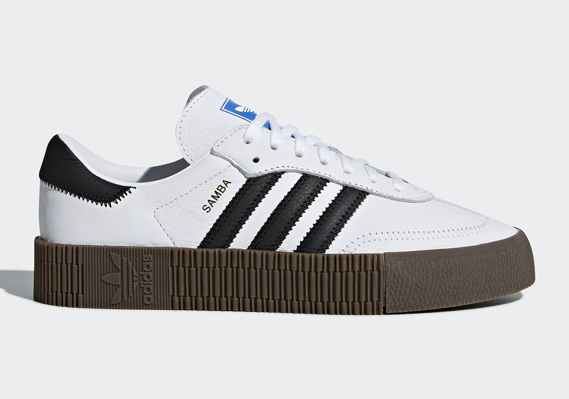 Adidas Samba Rose White Black Aq1143 1