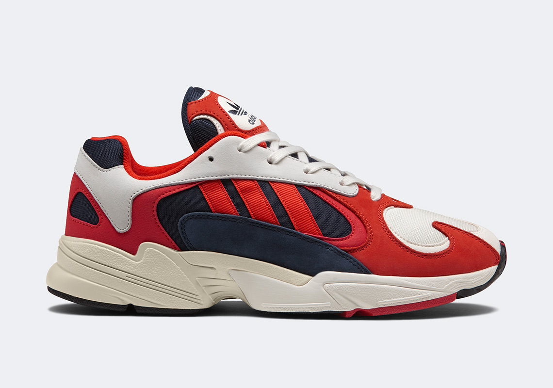 Adidas Yung 1 Collegiate Navy Red White 1