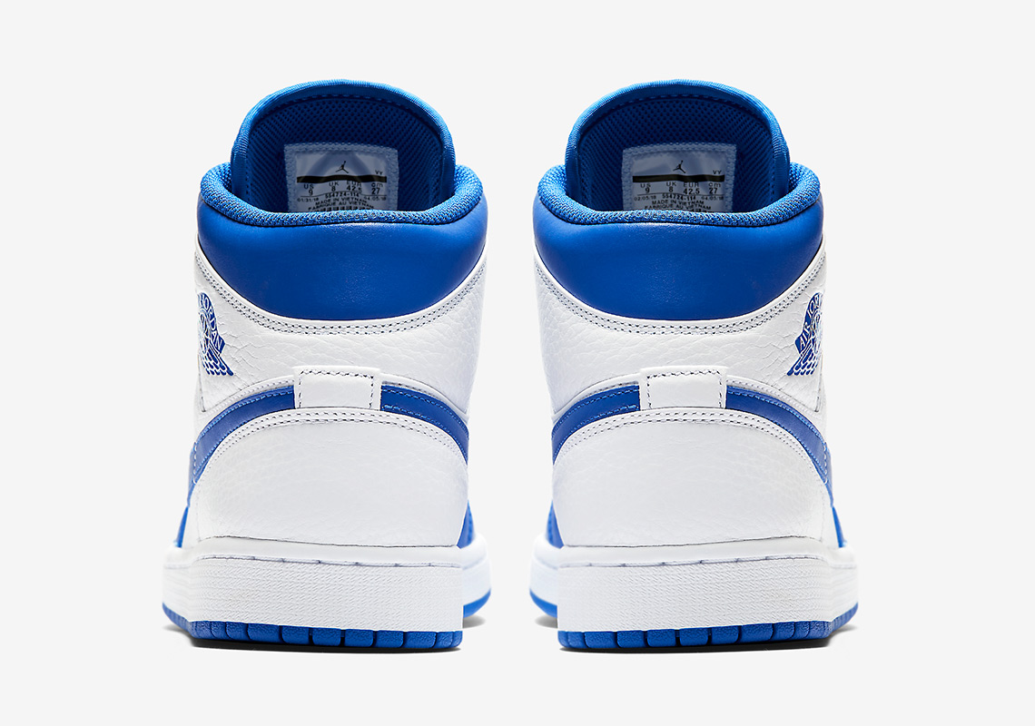 Air Jordan 1 Mid Hyper Royal 554724 114 2