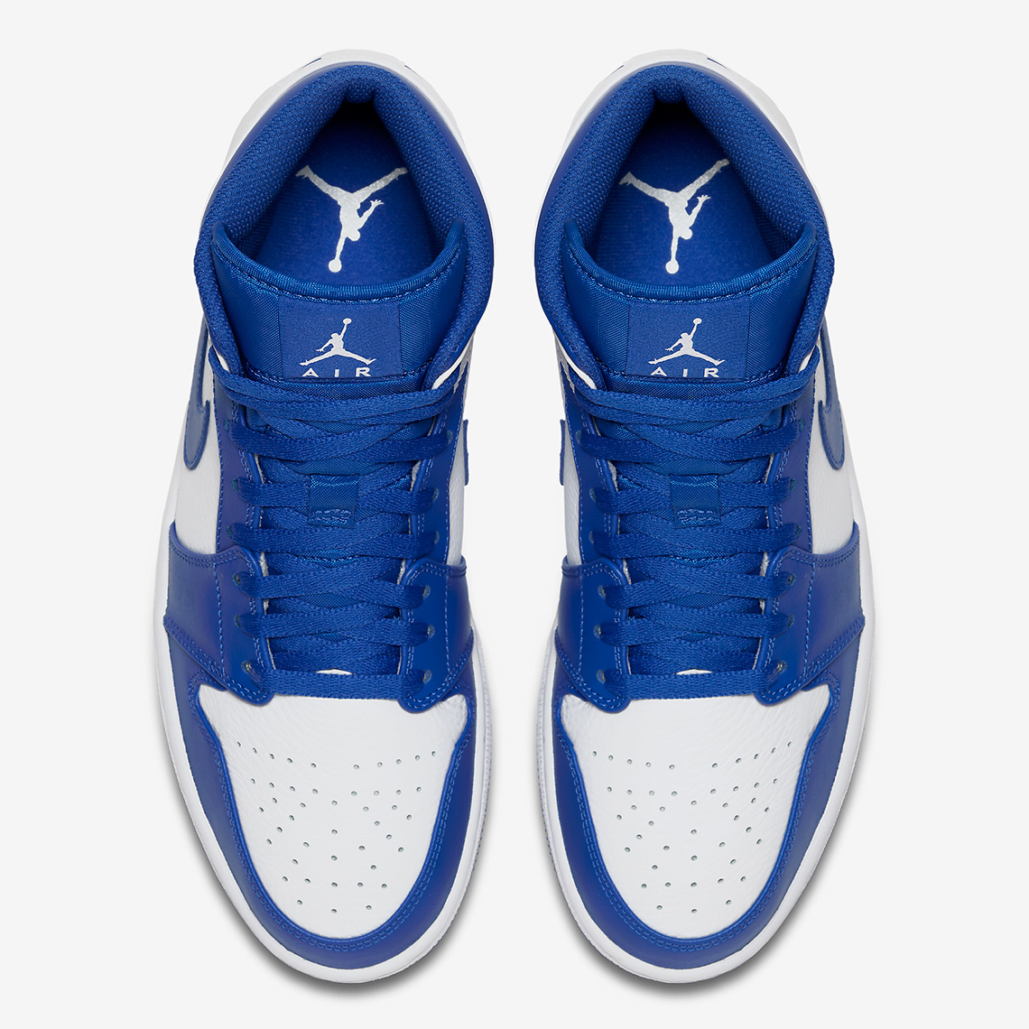 Air Jordan 1 Mid Hyper Royal 554724 114 6