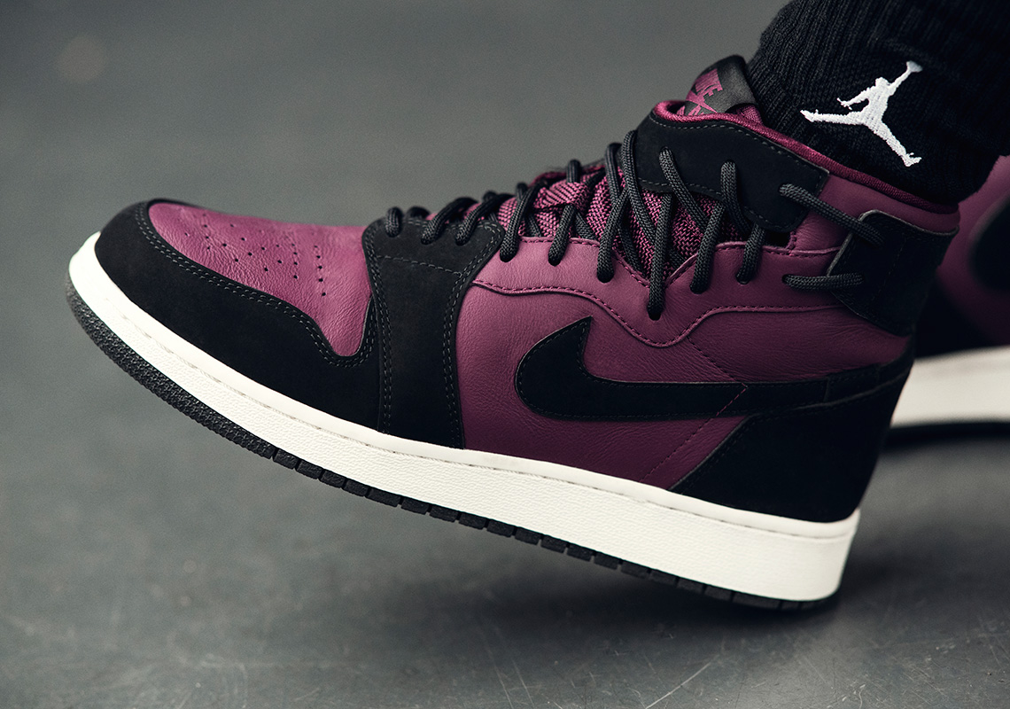 Air Jordan 1 Rebel Black Purple