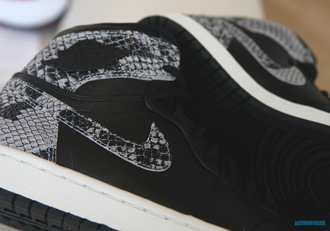 Jordan Brand Adds Exotic Snakeskin To This Air Jordan 1 For The Ladies