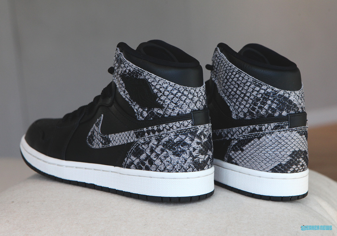 Air Jordan 1 Retro High Snakeskin Premium Womens 4