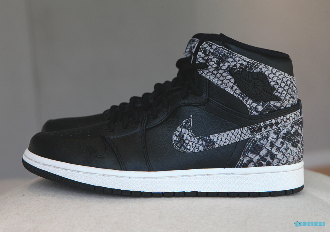 Air Jordan 1 Retro High Snakeskin Premium Womens 5