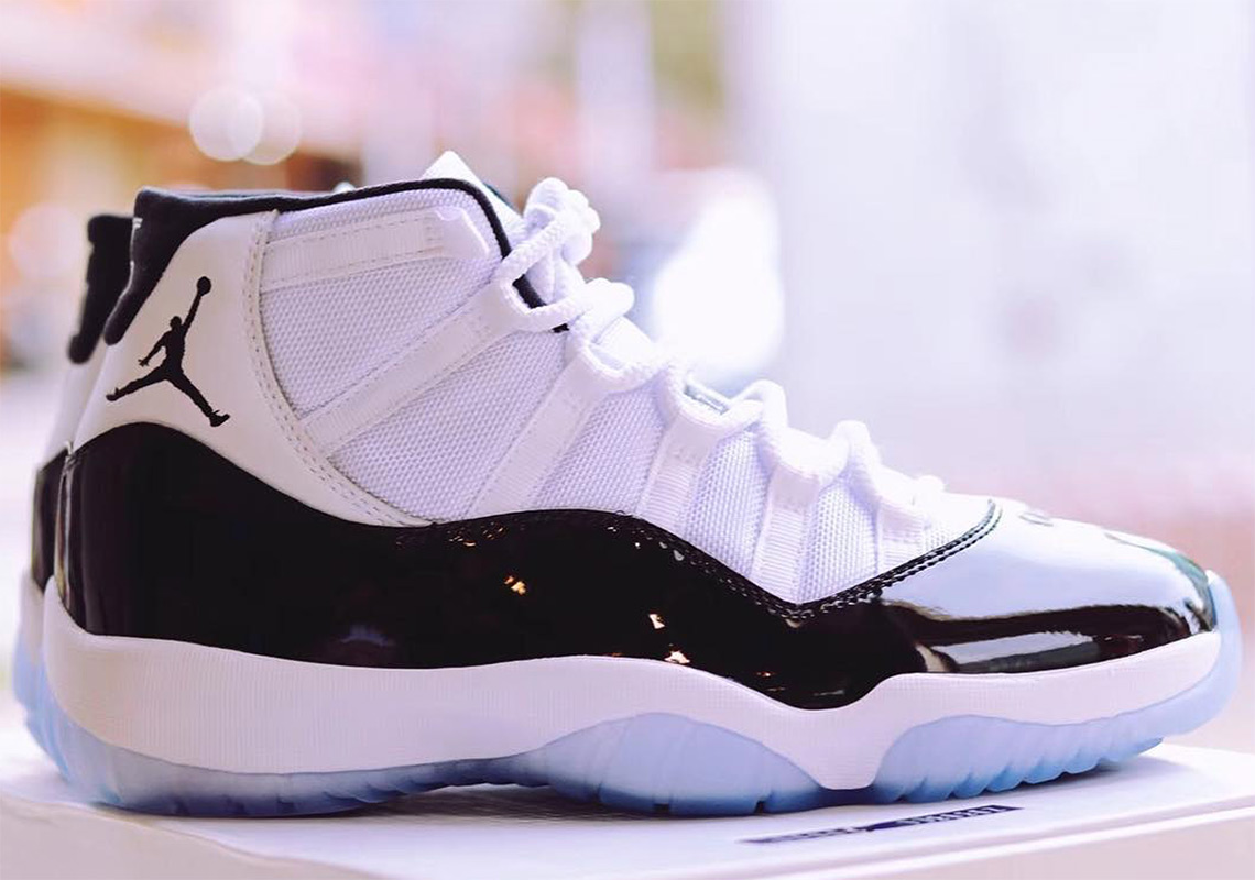 Another Look At The Air Jordan 11 "Concord" With '45'