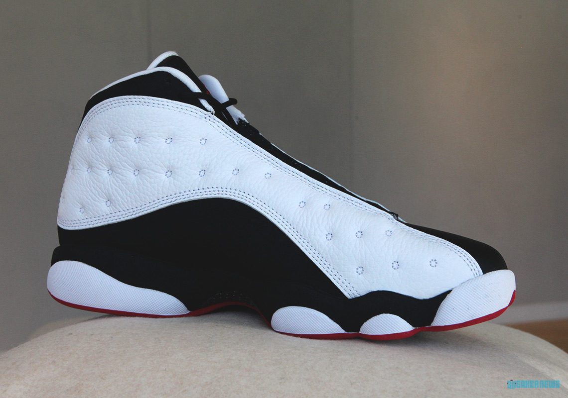 Air Jordan 13 He Got Game White Black First Look Release Date 4