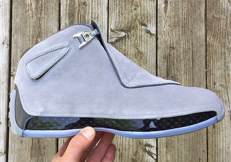 Air Jordan 18 Retro Releasing In “Cool Grey”