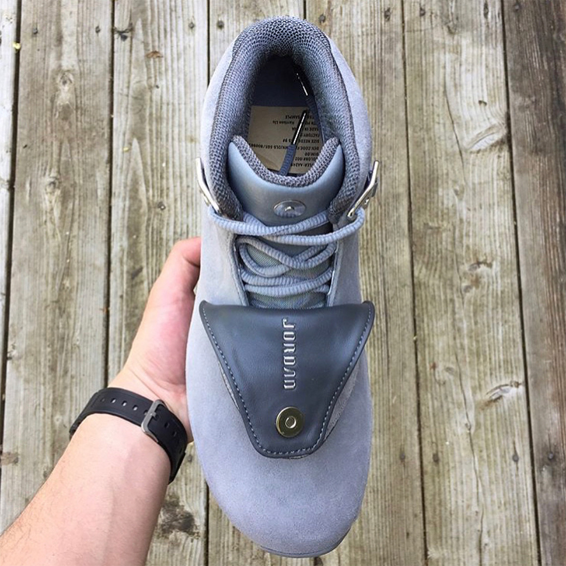 Air Jordan 18 Cool Grey 4