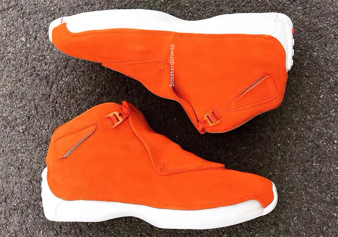 Jordan Brand To Release An Orange Air Jordan 18 Retro This Year