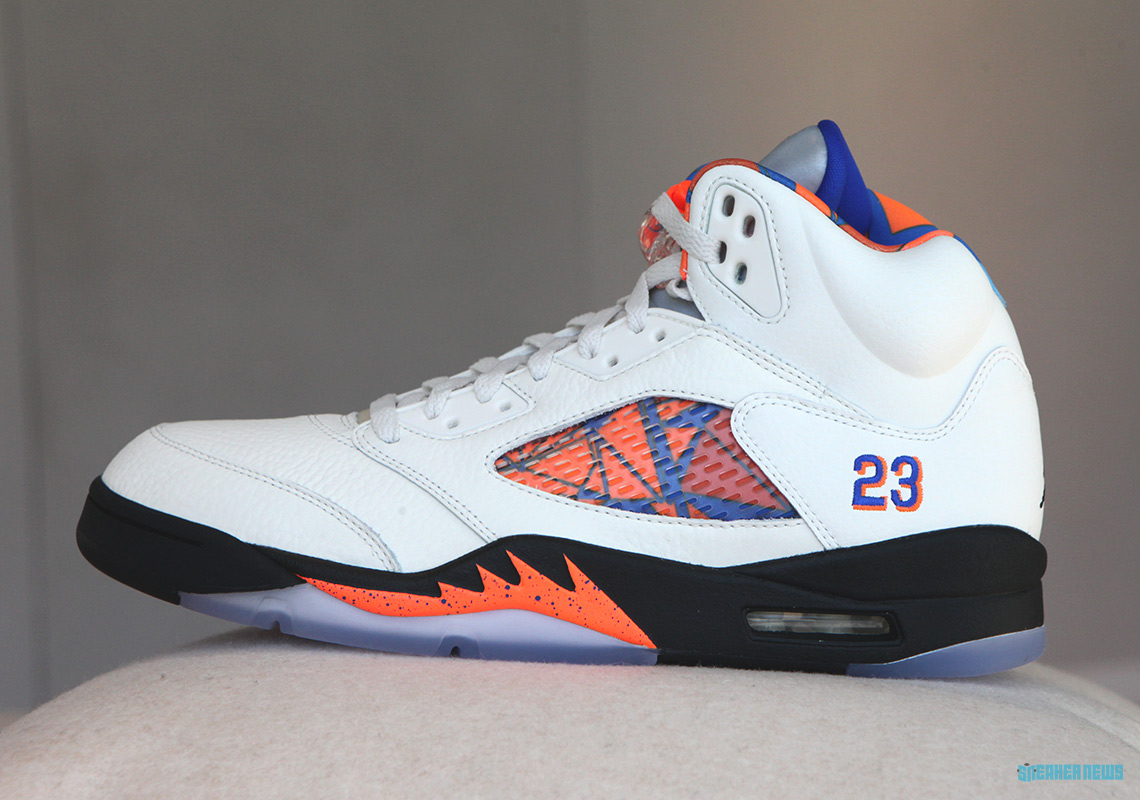 Air Jordan 5 "International Flight" Inspired By Exhibition Game In Barcelona