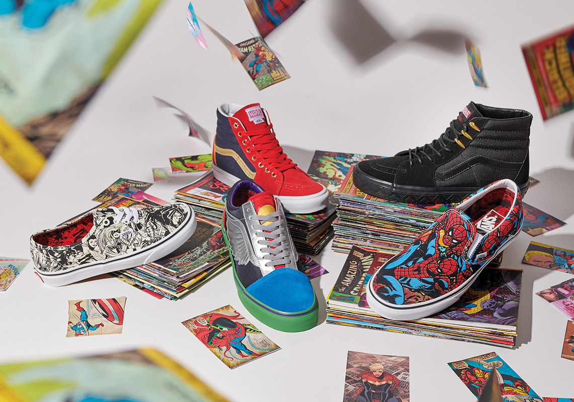 Avengers Marvel Vans Kids Release Date