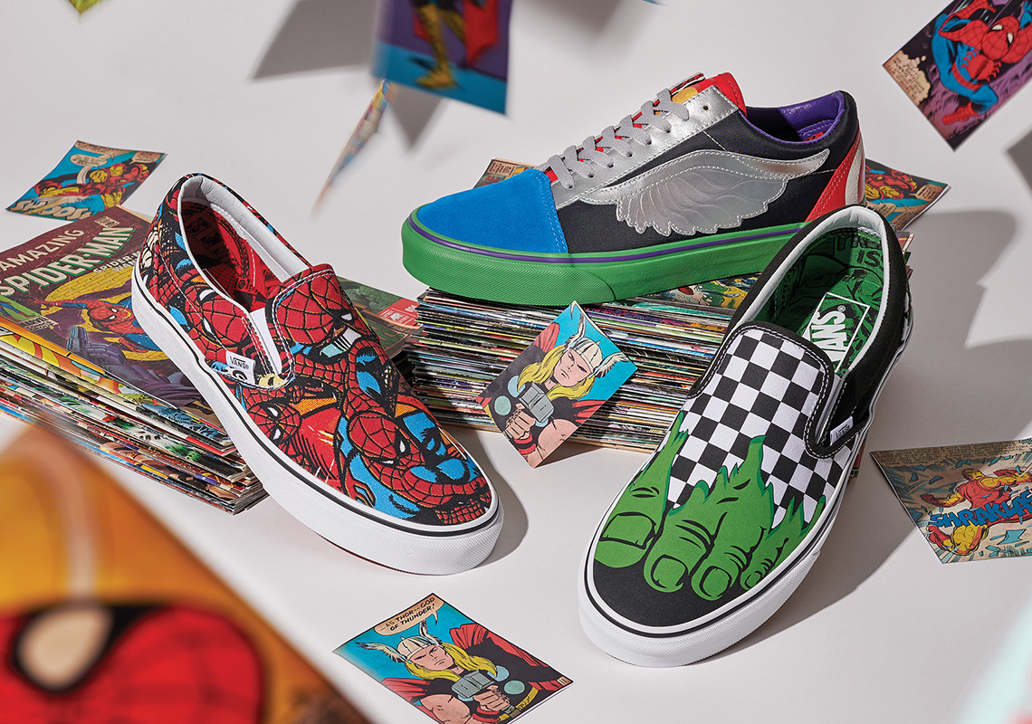 Avengers Marvel Vans Mens Release Date 1