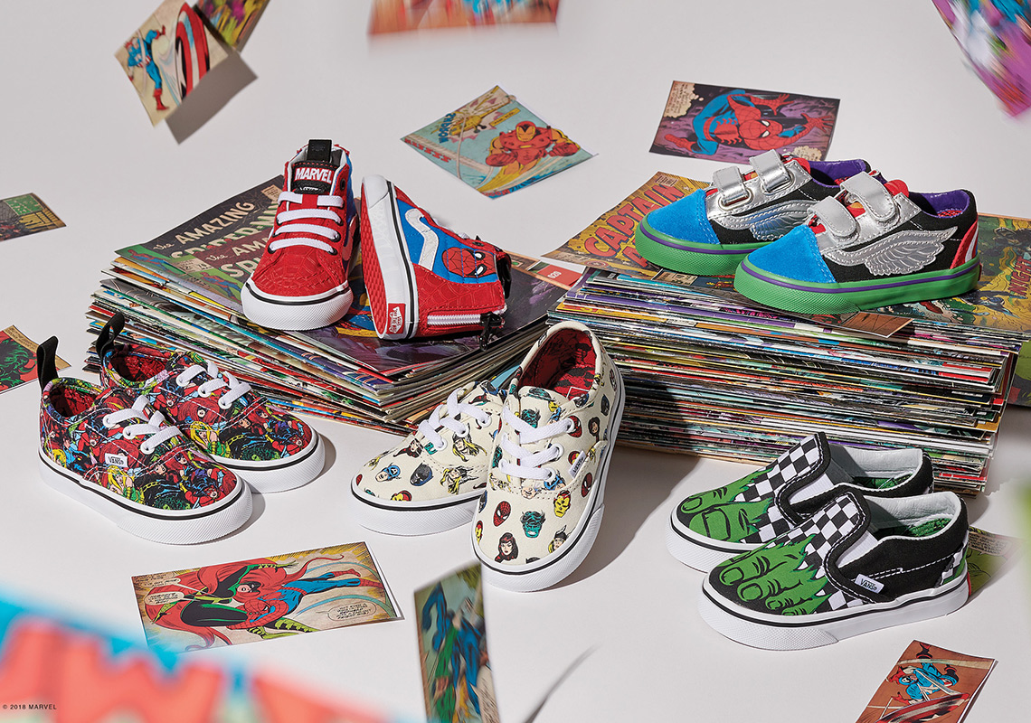 Avengers Marvel Vans Toddler Release Date