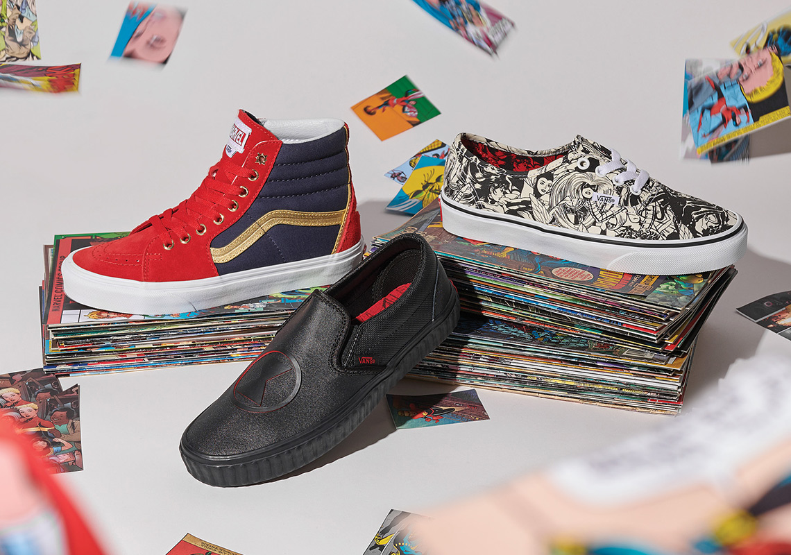 Avengers Marvel Vans Womens Release Date 1