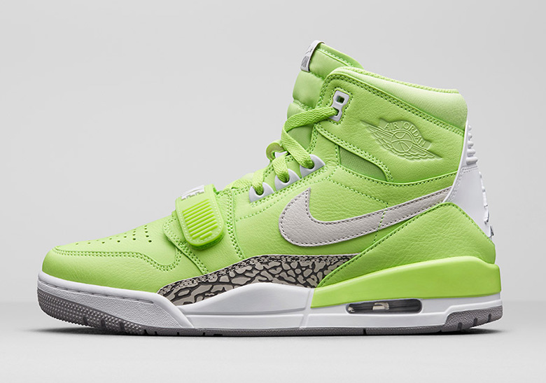 Jordan Legacy 312 Neon Green Aq4160 301