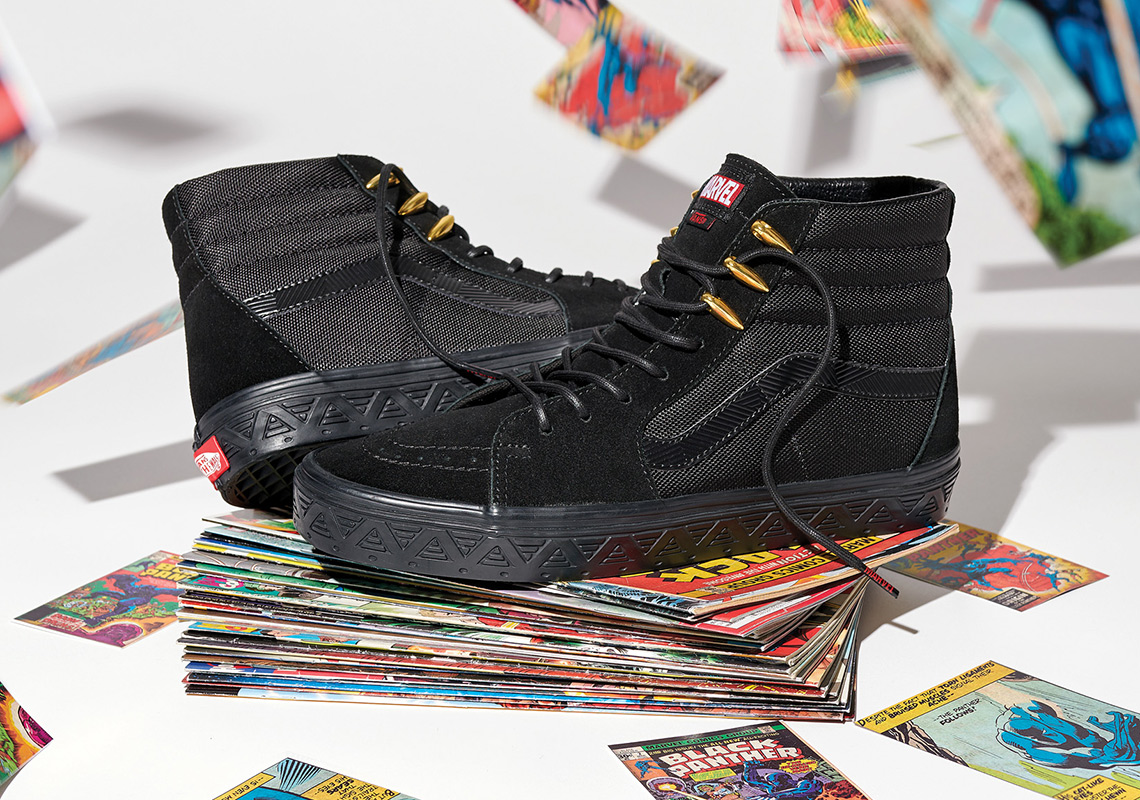 Marvel Avengers Vans Black Panther Men