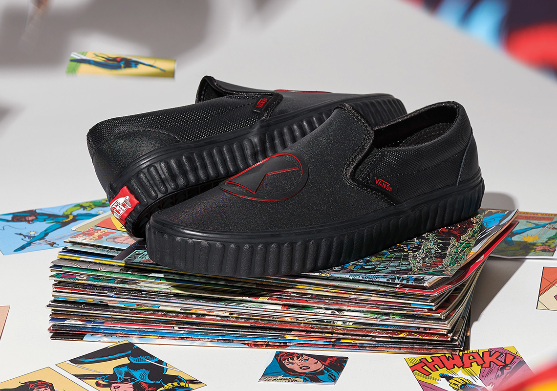 Marvel Avengers Vans Black Widow Women