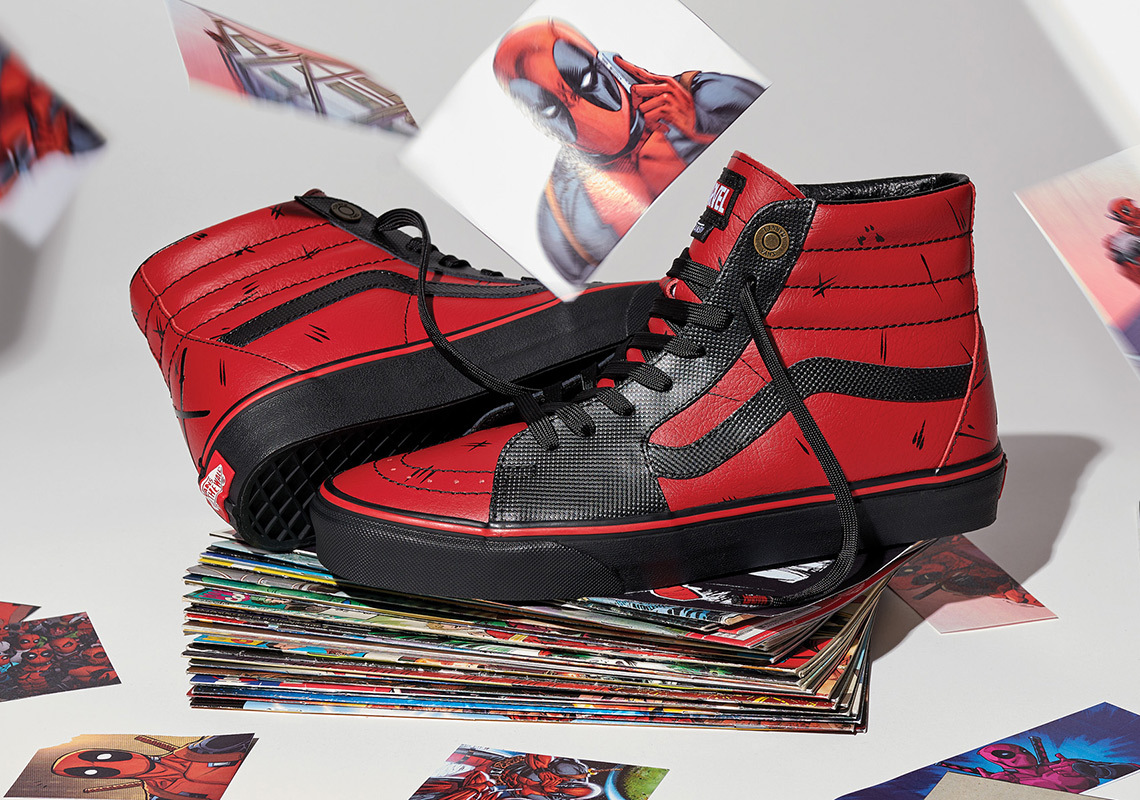 Marvel Avengers Vans Deadpool Men