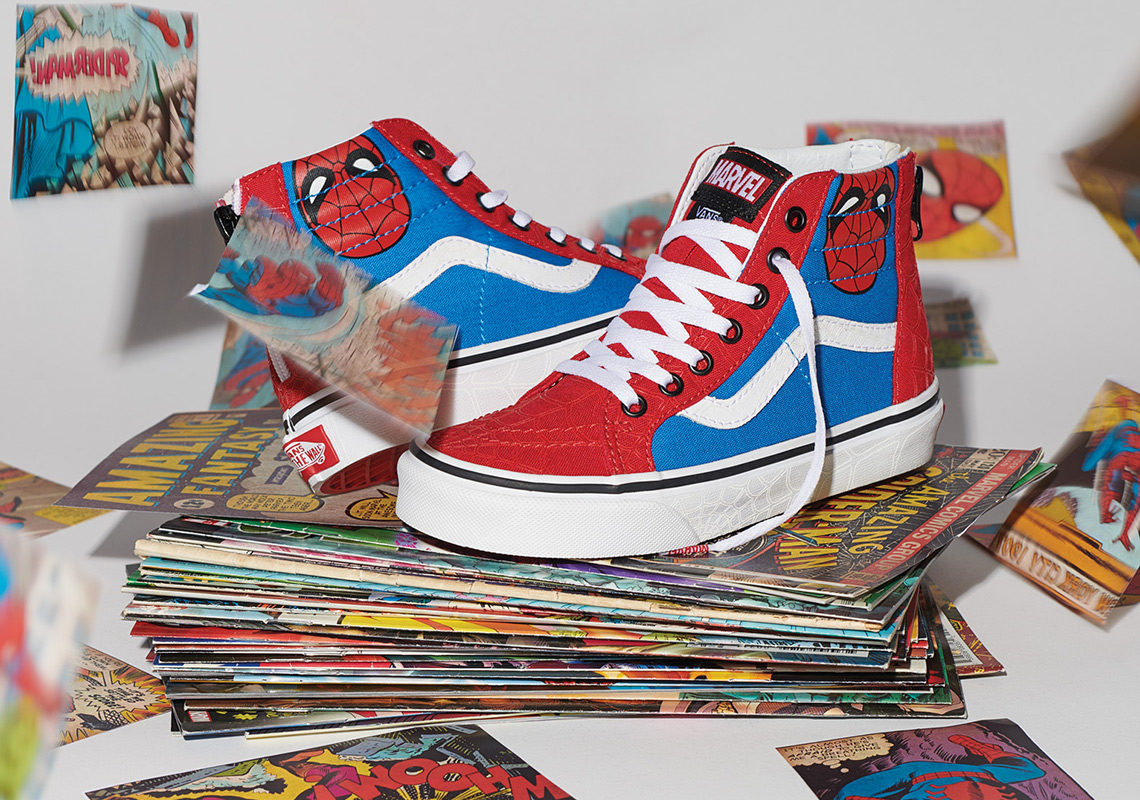 Marvel Avengers Vans Spiderman Youth