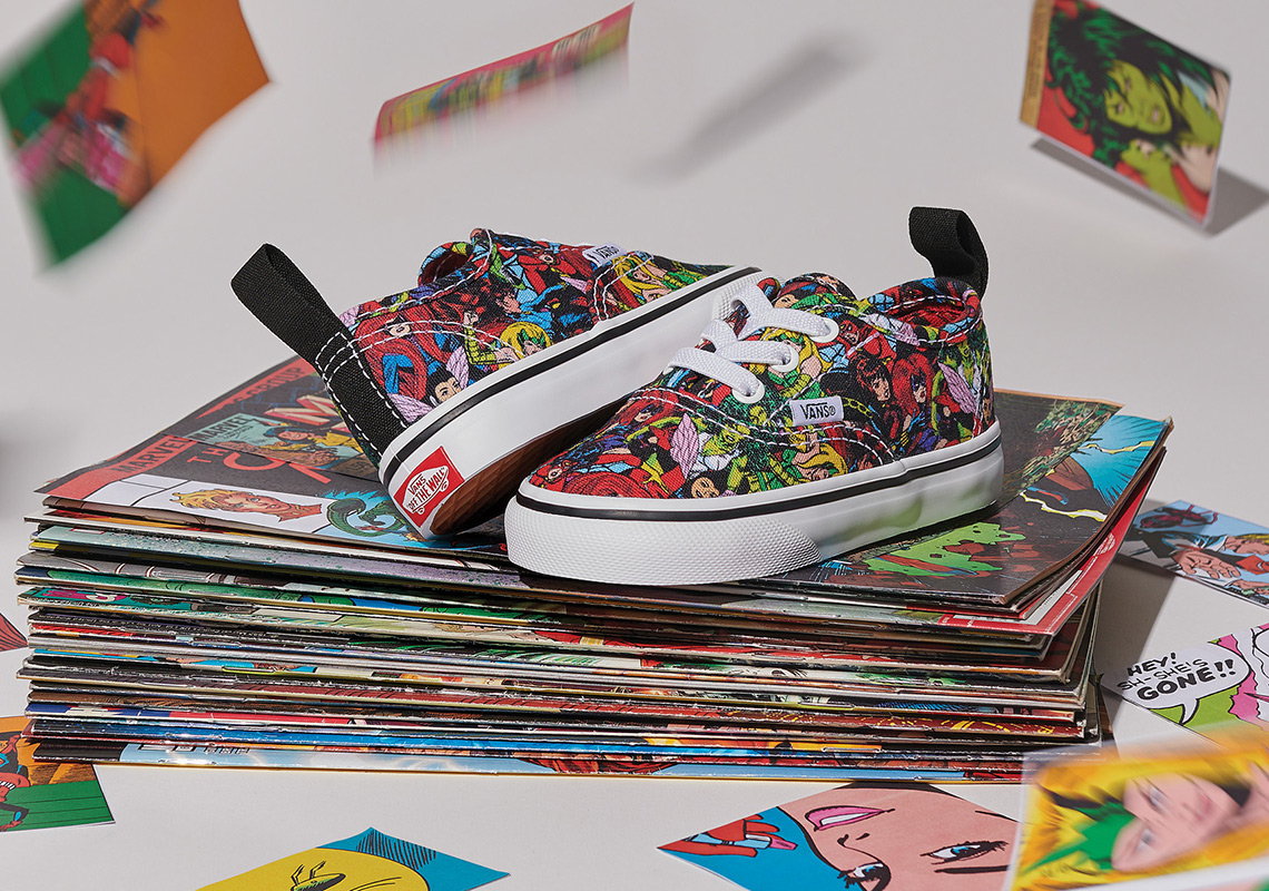 Marvel Avengers Vans Vintage Comic Toddler