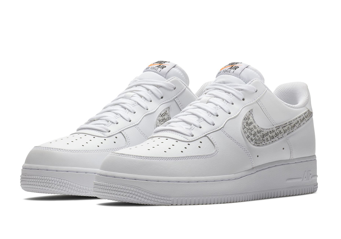 Nike's Iconic Air Force 1 Low Gets The "Just Do It" Treatment