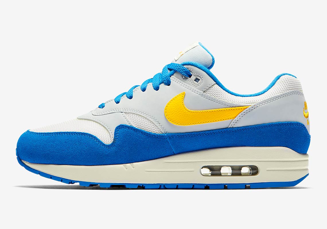 Nike Air Max 1 Blue Yellow Ah8145 108 1