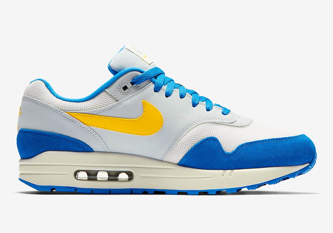 Nike Air Max 1 Blue Yellow Ah8145 108 3