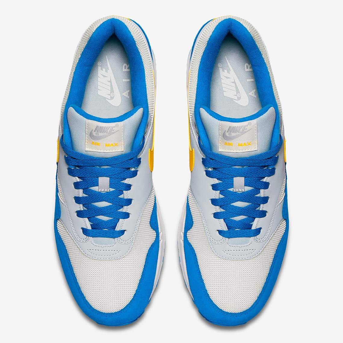 Nike Air Max 1 Blue Yellow Ah8145 108 4