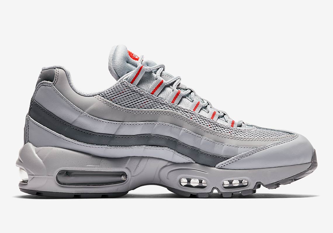 Nike Air Max 95 Silver Red Aq9972 001 3