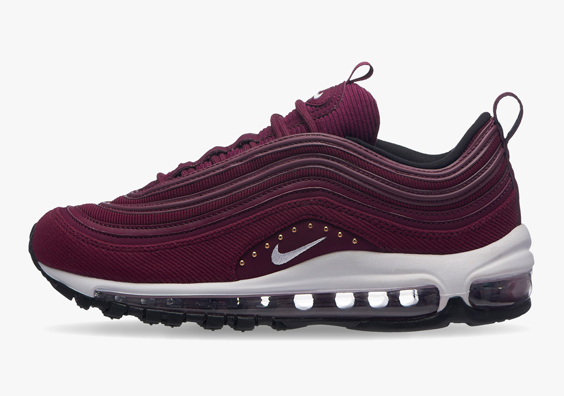 Nike Drops An Air Max 97 In Bordeaux Corduroy