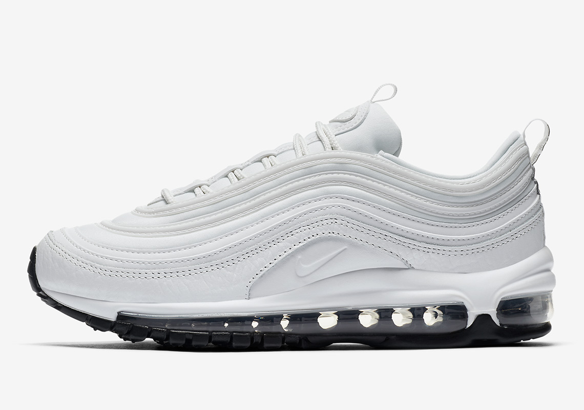 Nike Air Max 97 "Summit White" Features Tumbled Leather Uppers