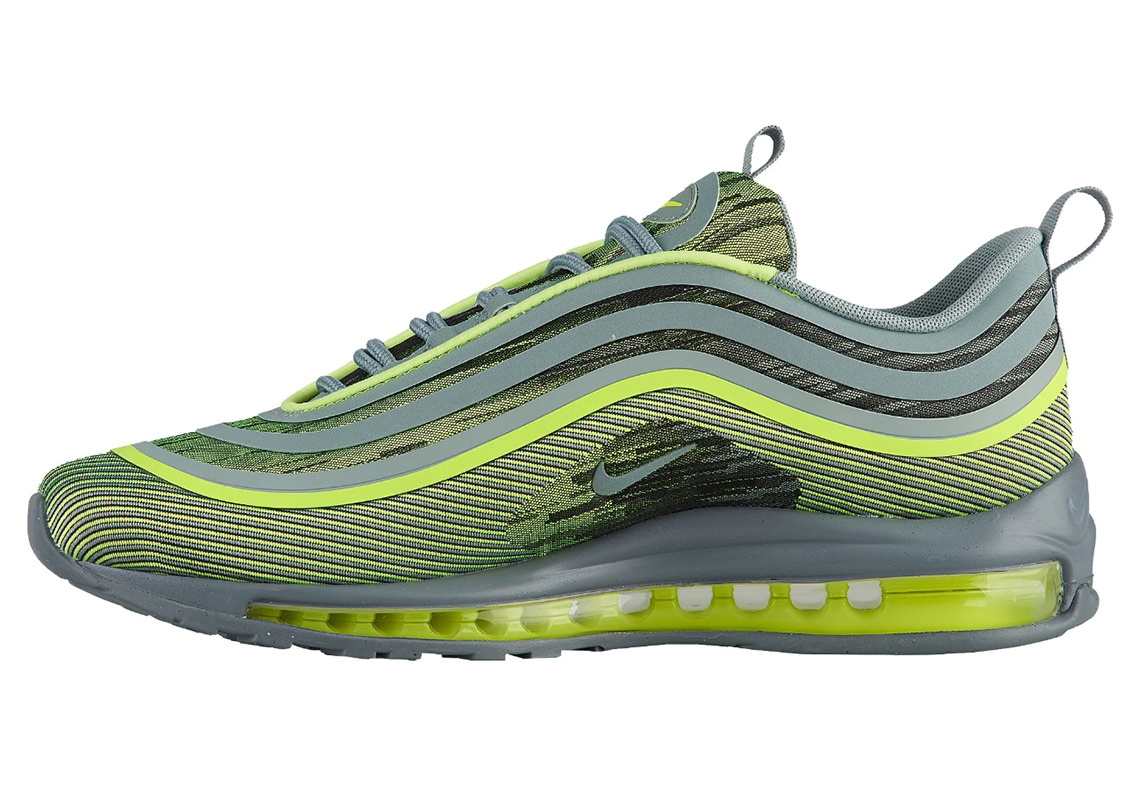 Nike Air Max 97 Ultra Volt Mica Green Cool Grey 918356 701 2