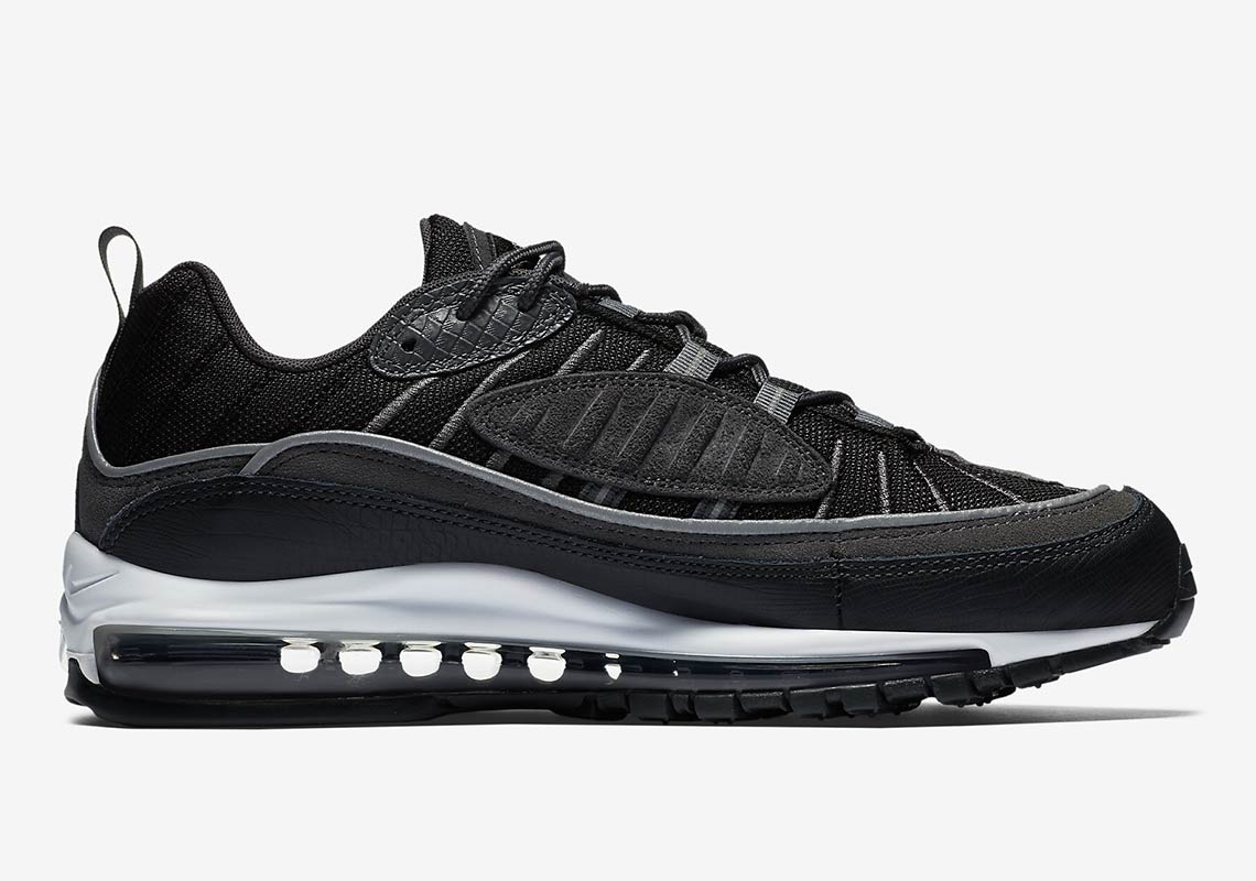 Nike Air Max 98 Black Anthracite Ao9380 001 3